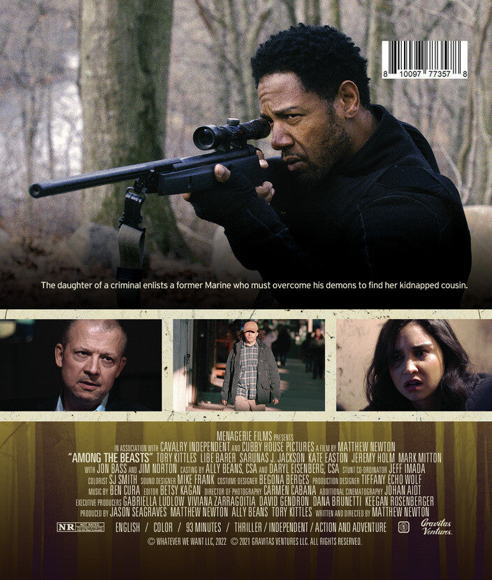 among the beasts - Back Panel - Blu-ray