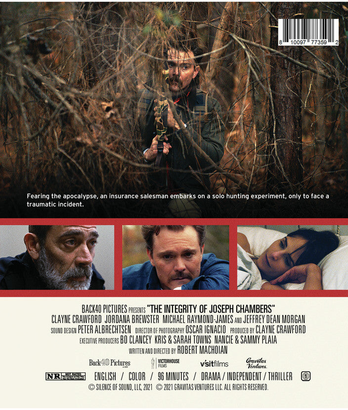 The Integrity of Joseph Chambers - Back Panel - 