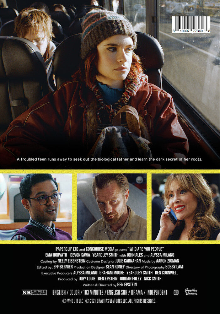 who are you people - Back Panel - DVD