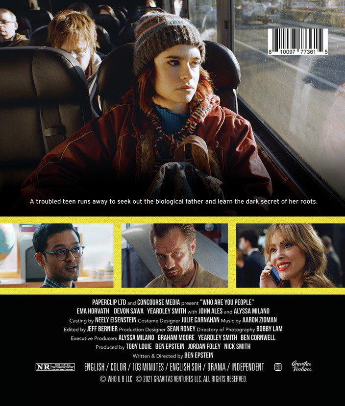 who are you people - Back Panel - Blu-ray