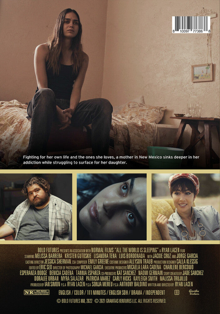 all the world is sleeping - Back Panel - DVD