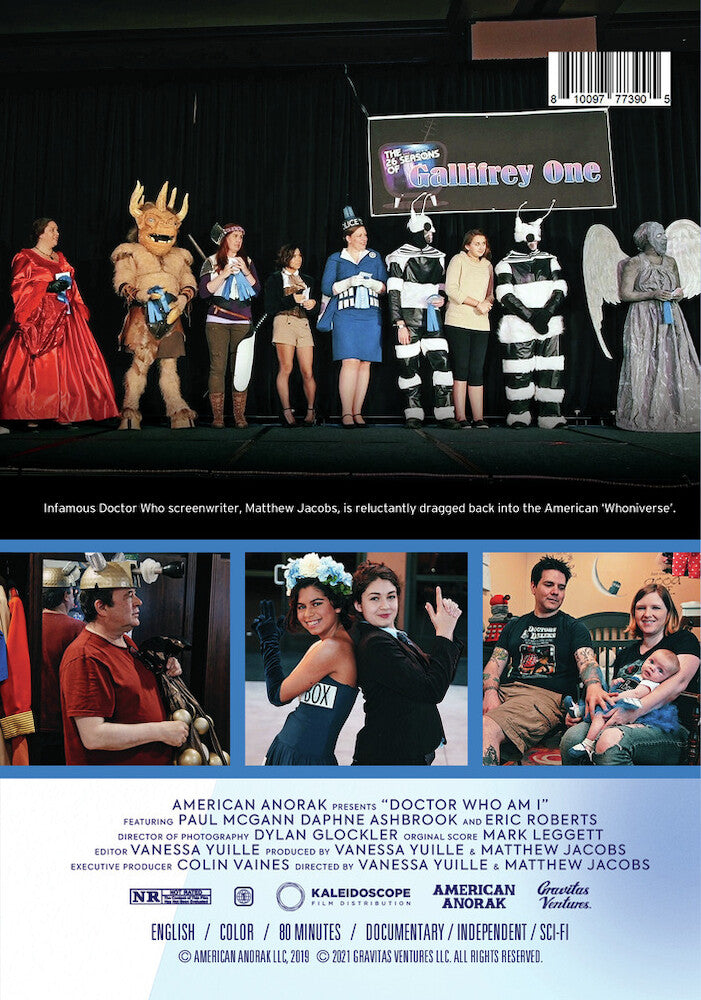 Doctor Who Am I - Back Panel - 