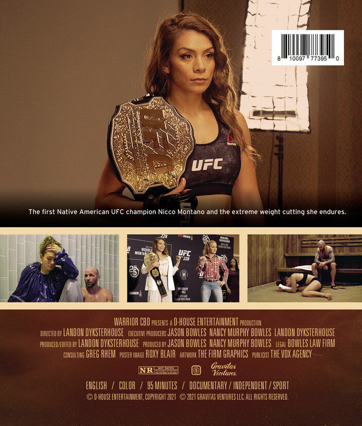 warrior spirit - Back Panel - Blu-ray