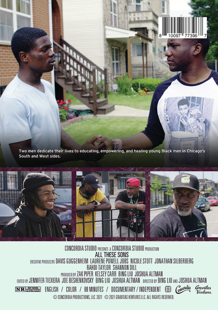 all these sons - Back Panel - DVD