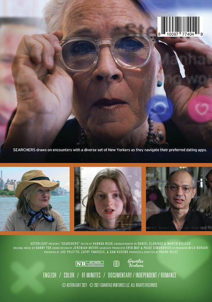 searchers - Back Panel - DVD
