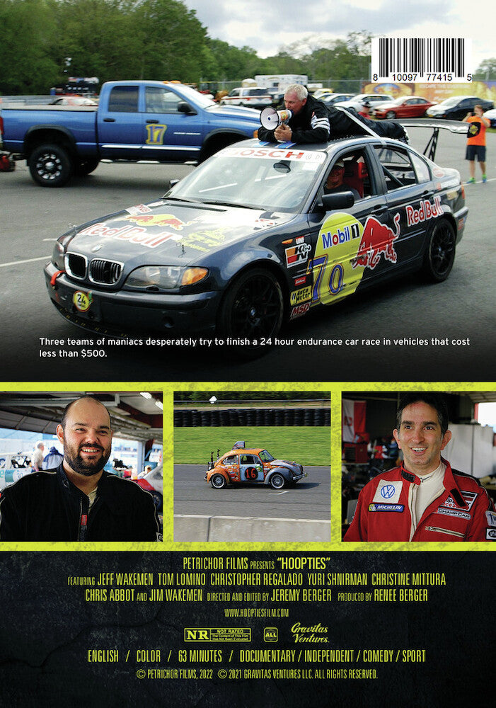 hoopties - Back Panel - DVD