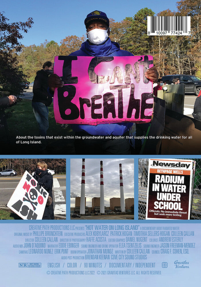 hot water on long island - Back Panel - DVD
