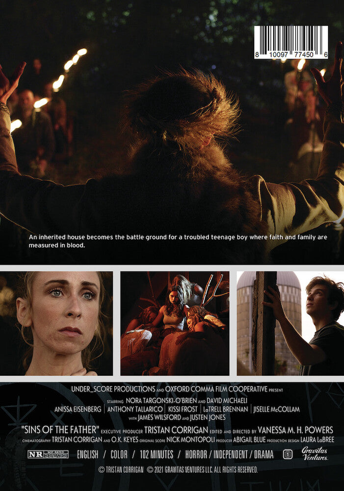 Sins of the Father (2023) - Back Panel - 
