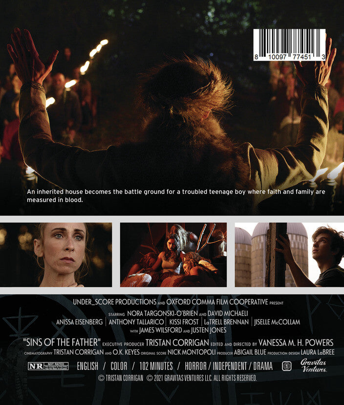 Sins of the Father (2023) - Back Panel - 