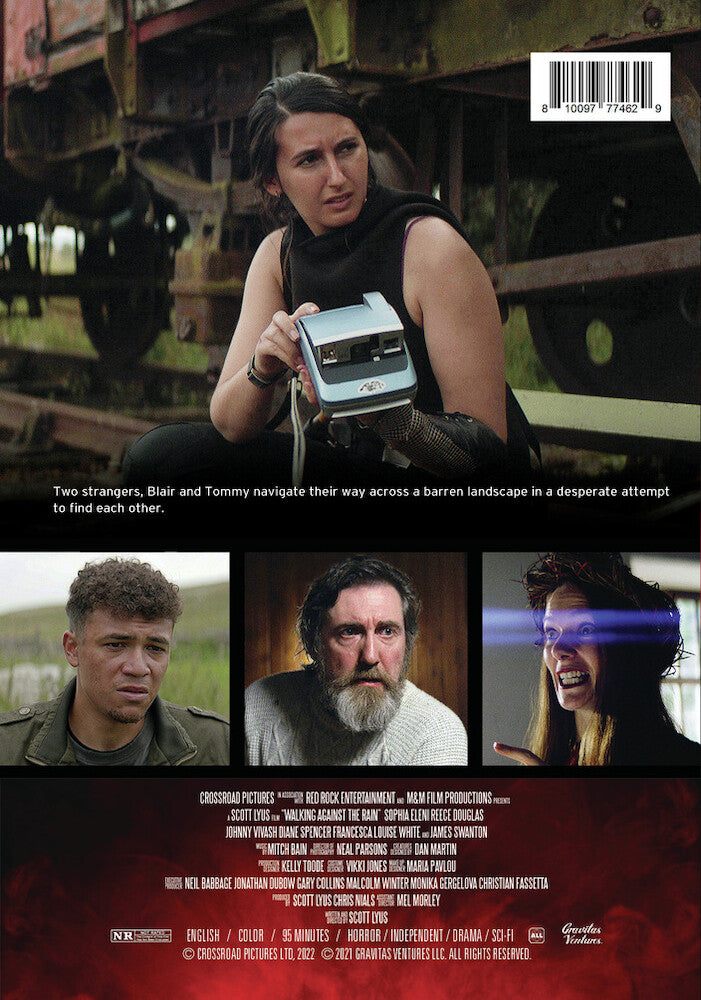 walking against the rain - Back Panel - DVD