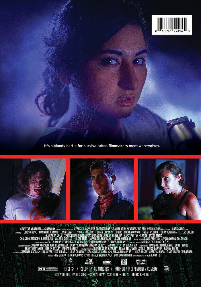 wolf hollow - Back Panel - DVD