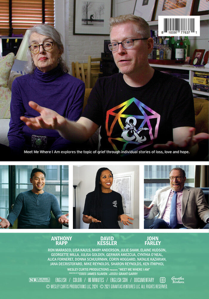meet me where i am - Back Panel - DVD