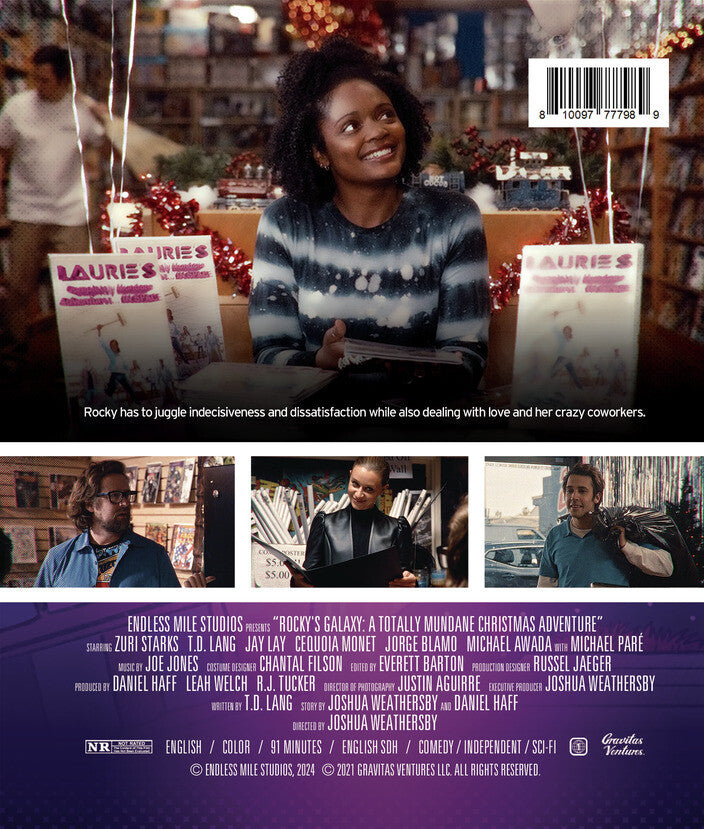 rocky's galaxy: a totally mundane christmas adventure - Back Panel - Blu-ray