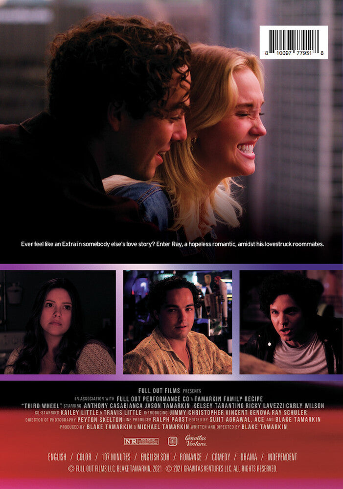 third wheel - Back Panel - DVD