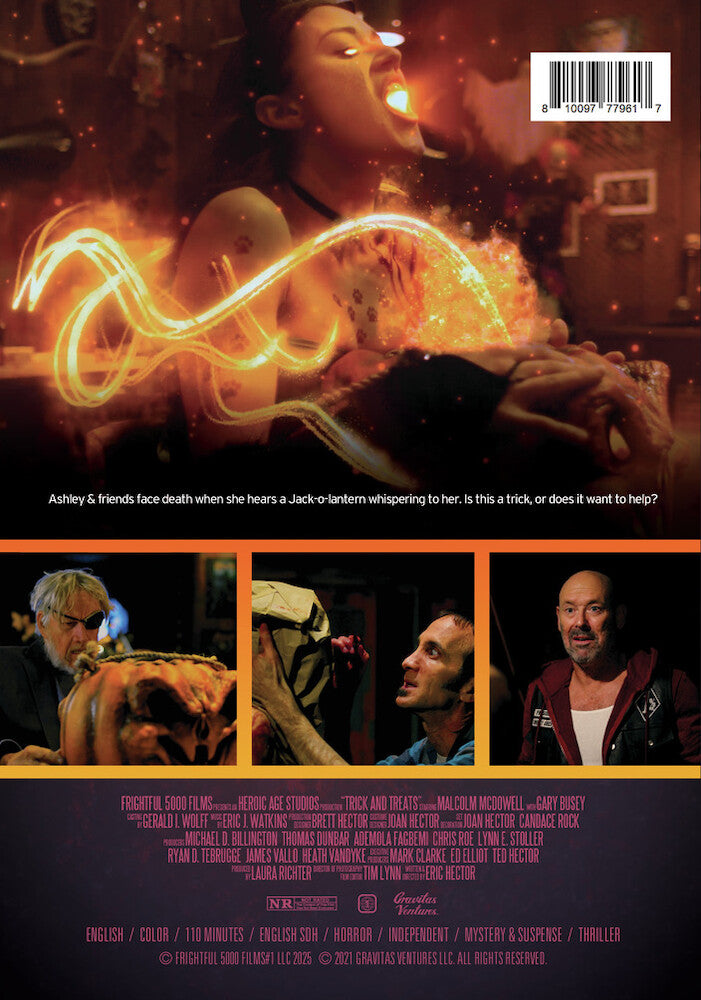 trick and treats - Back Panel - DVD