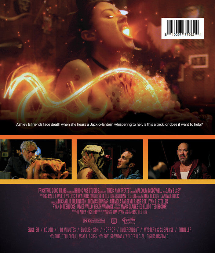 trick and treats - Back Panel - Blu-ray