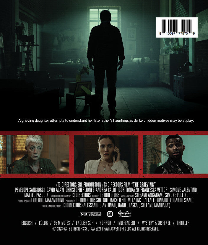 The Grieving - Back Panel - 