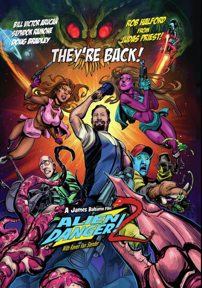 Alien Danger 2! With Raven Van Slender - 