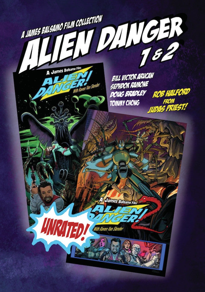Alien Danger 1 & 2! Double Disc - 