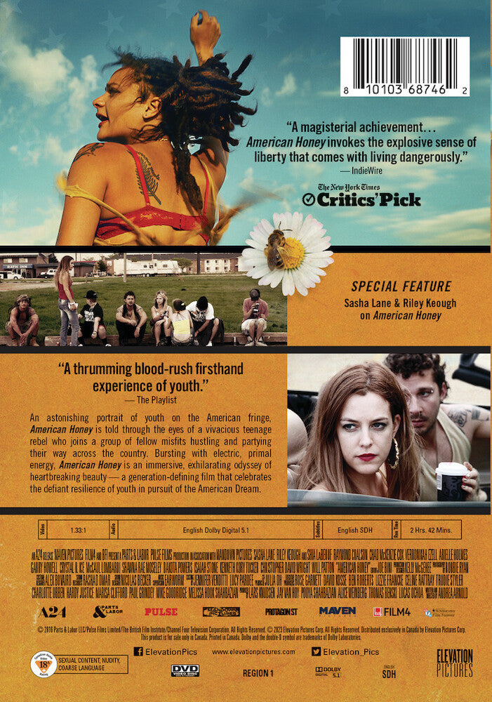 American Honey - Back Panel - 