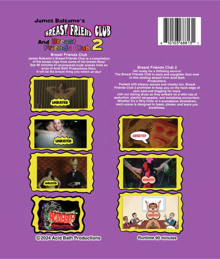 Breast Friends Club 1 & 2 Sexy Set! - Back Panel - 