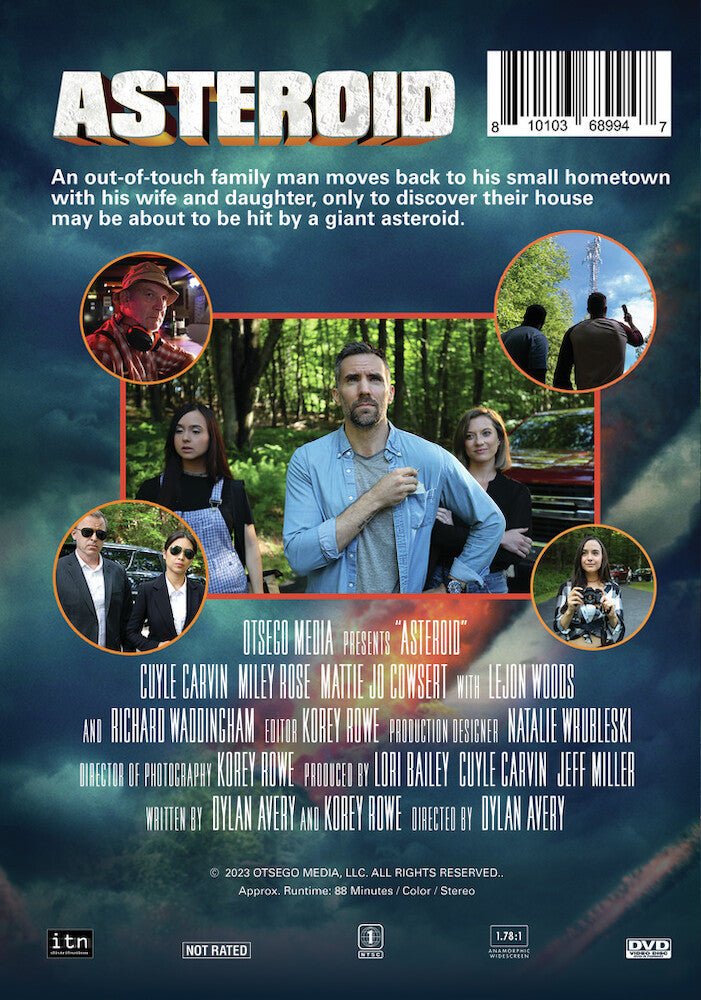 asteroid - Back Panel - DVD