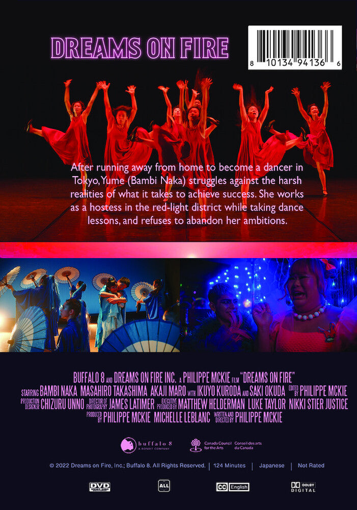 dreams on fire - Back Panel - DVD