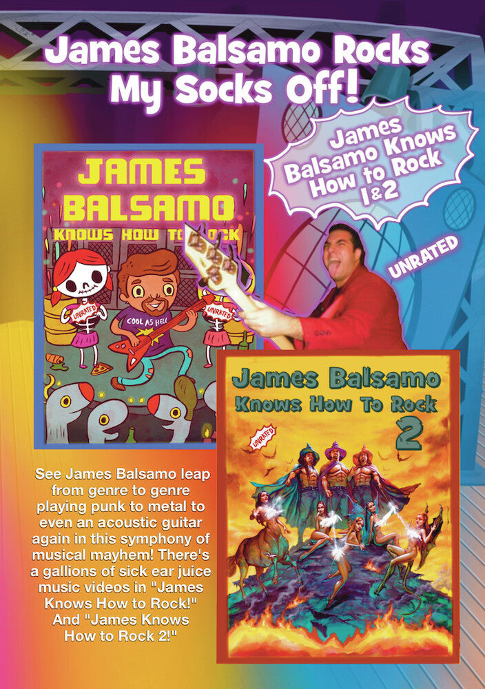 James Balsamo Rocks My Socks off Double Pack! - 