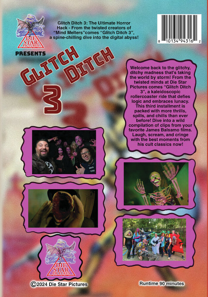 Glitch Ditch 3 - Back Panel - 