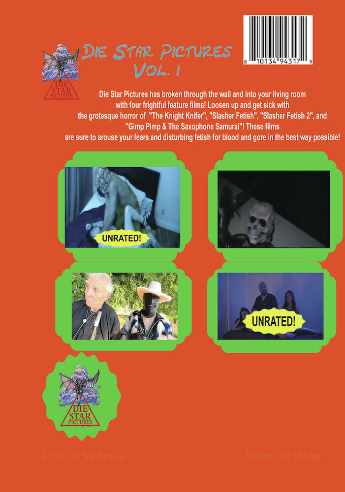 Die Star Pictures Vol. 1 - Back Panel - 