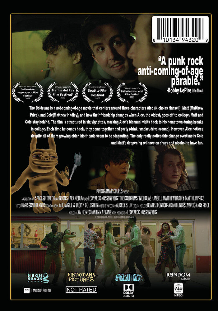 the doldrums - Back Panel - DVD