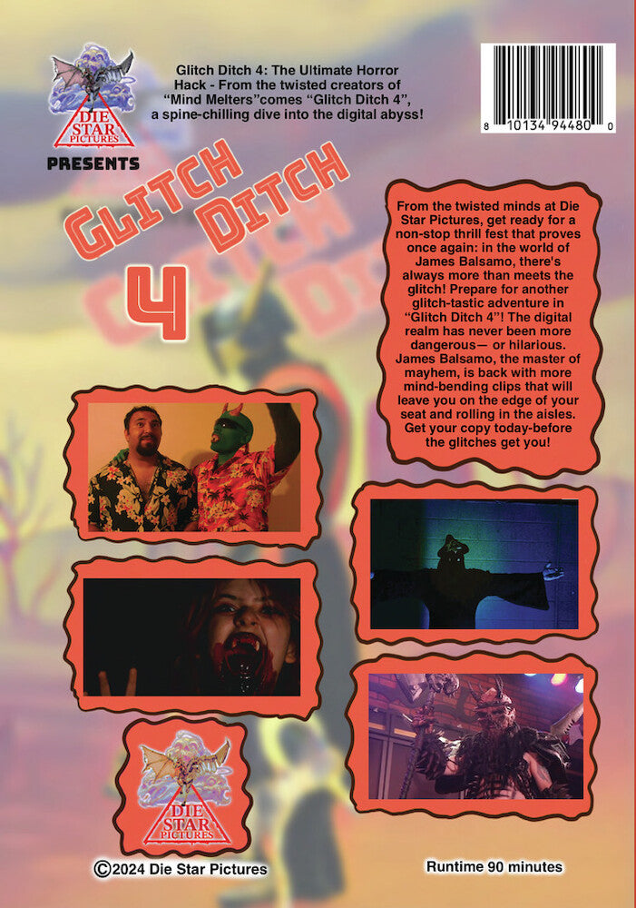 Glitch Ditch 4 - Back Panel - 