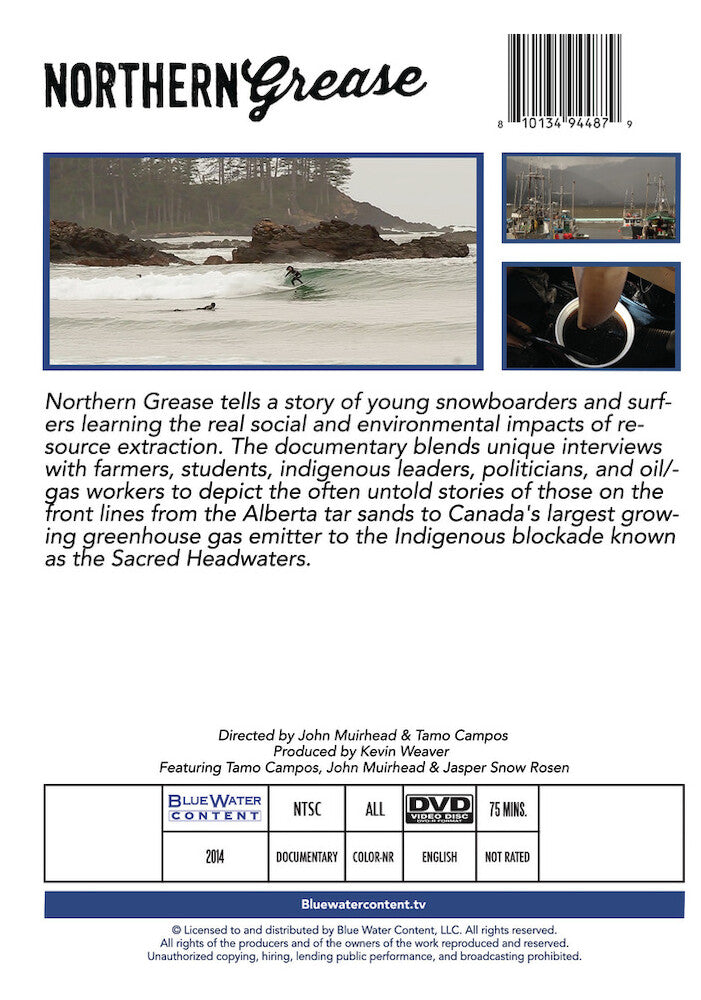 Northern Grease - Back Panel - 