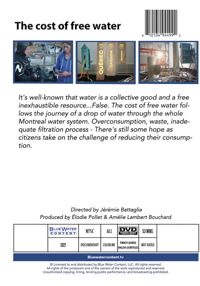 The Cost of Free Water - Back Panel - 