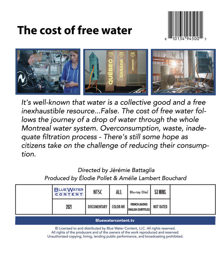 The Cost of Free Water - Back Panel - 
