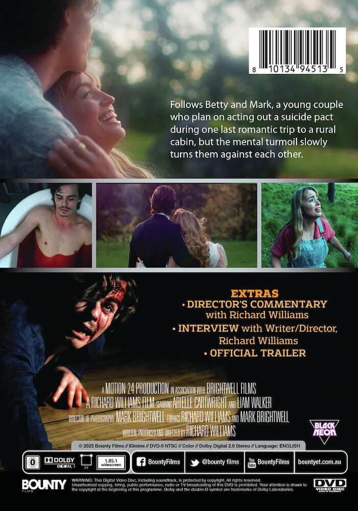 white blood - Back Panel - DVD