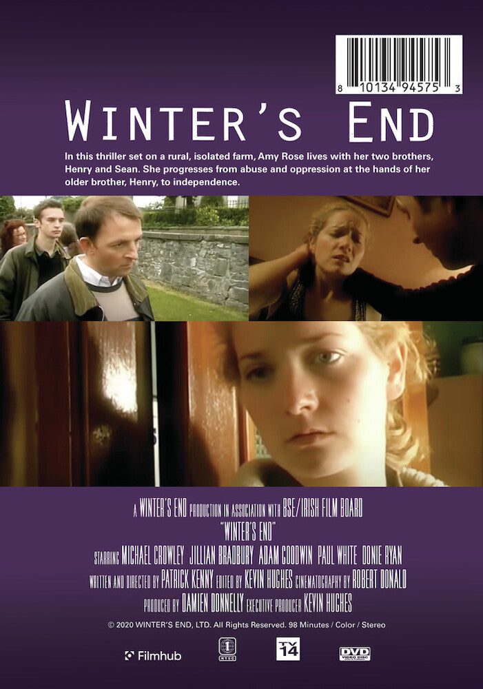 winter's end - Back Panel - DVD