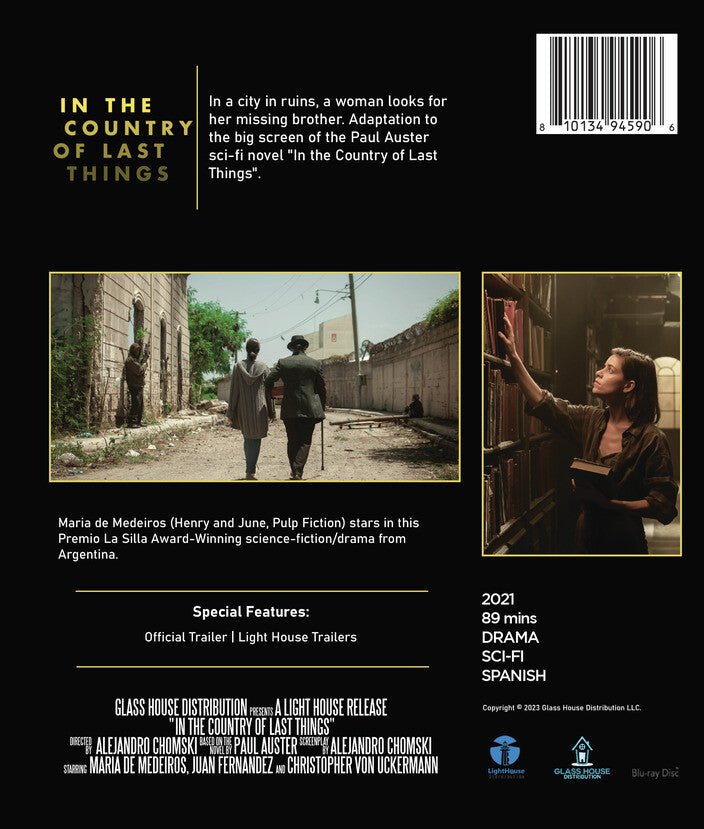 in the country of last things - Back Panel - Blu-ray