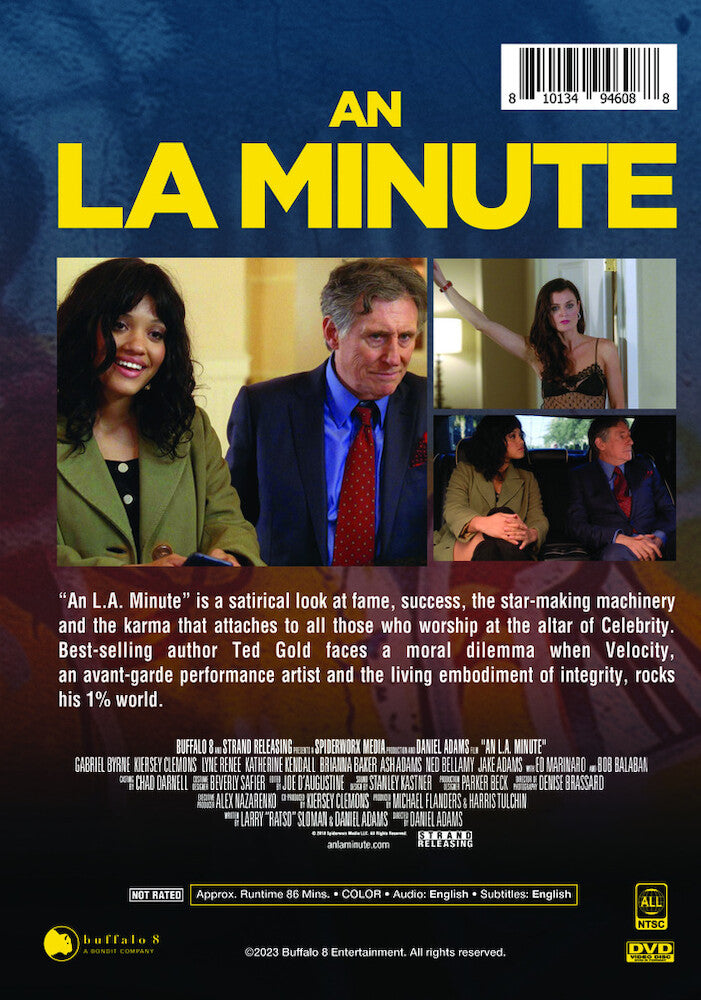 an l.a. minute - Back Panel - DVD