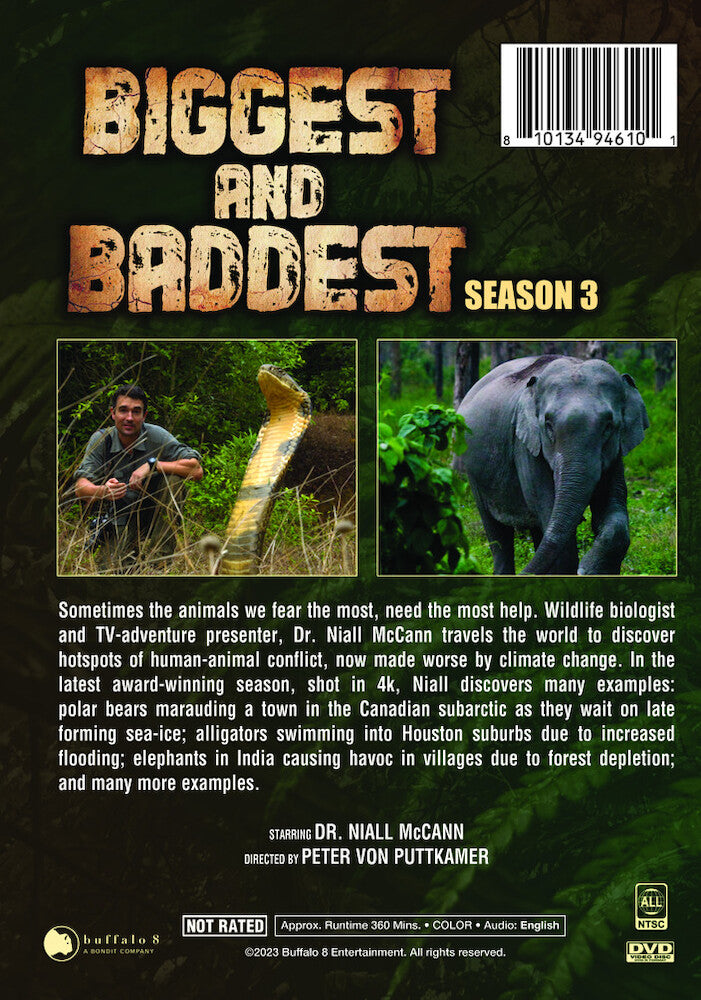 biggest and baddest (s3) - Back Panel - DVD