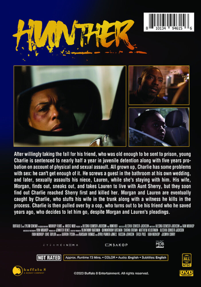 hunther - Back Panel - DVD