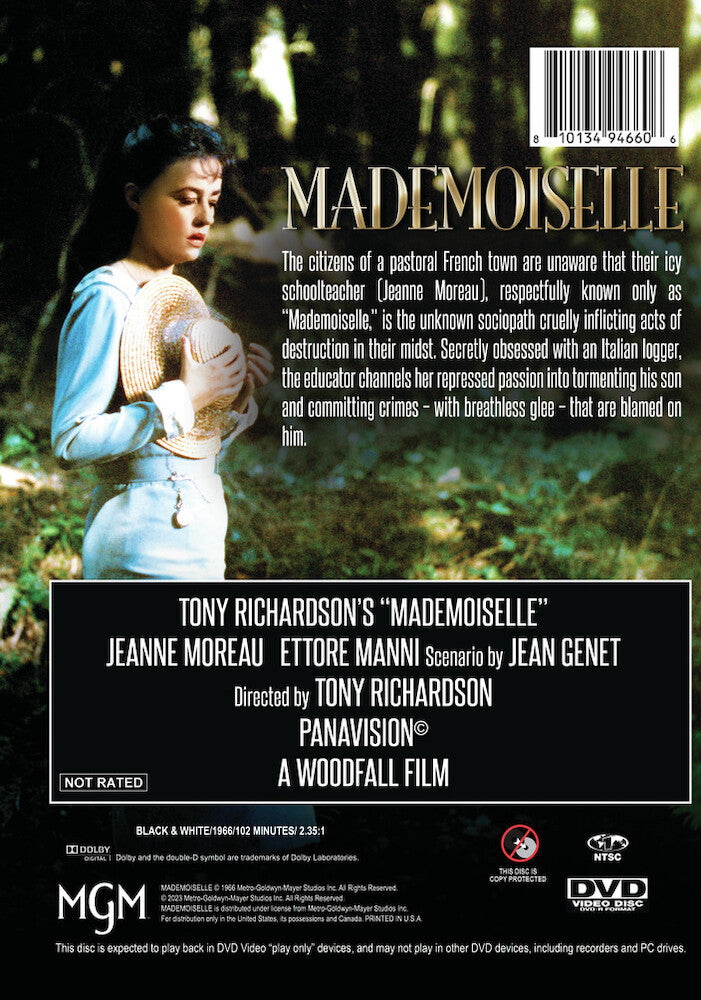 Mademoiselle - Back Panel - 