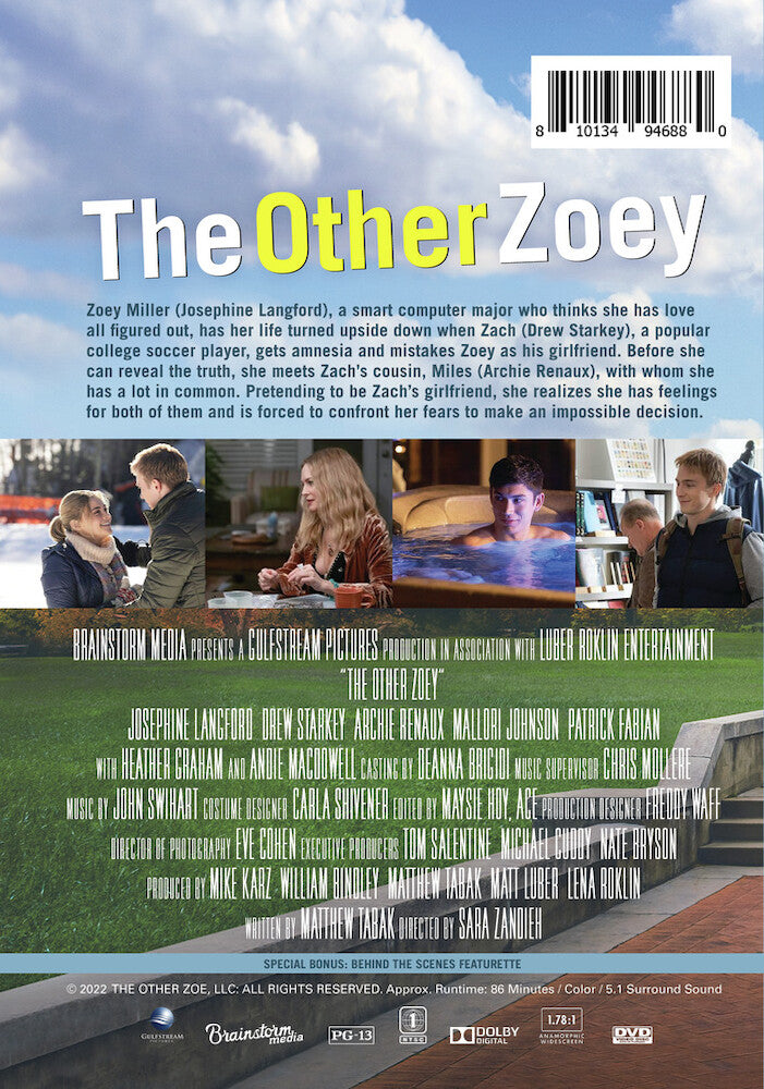 the other zoey - Back Panel - DVD