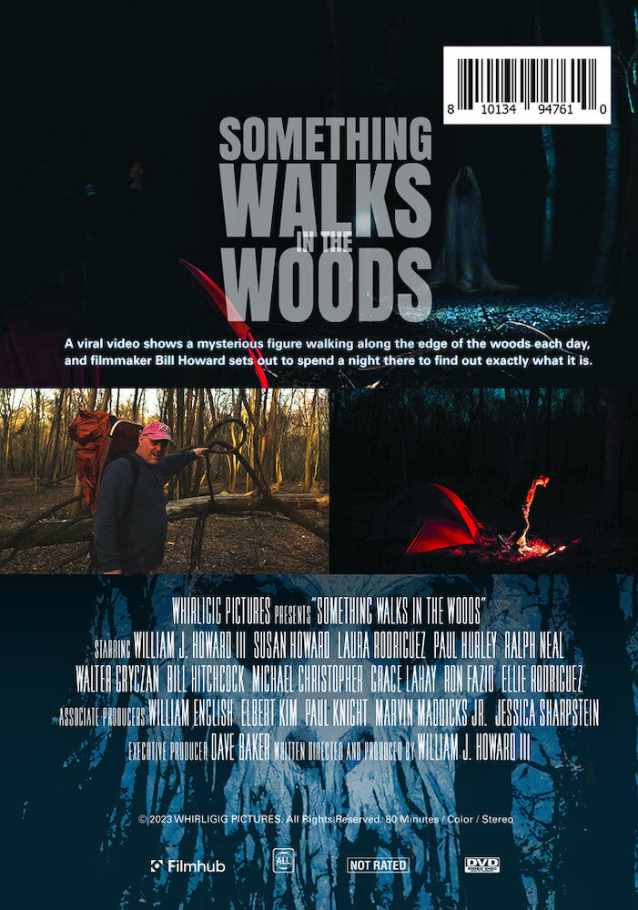 something walks in the woods - Back Panel - DVD