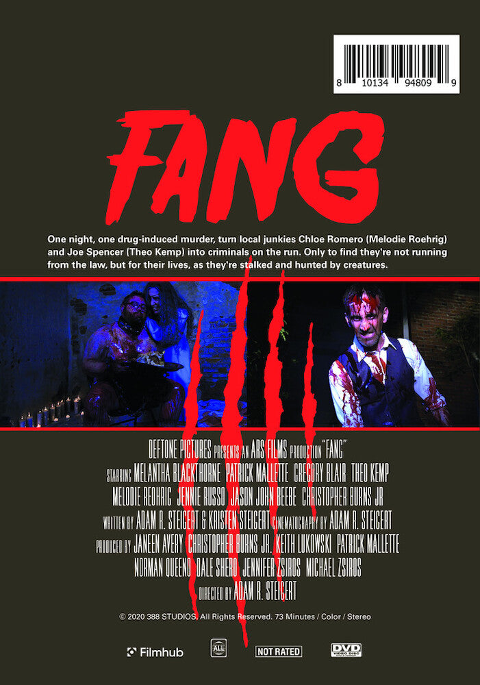 fang - Back Panel - DVD