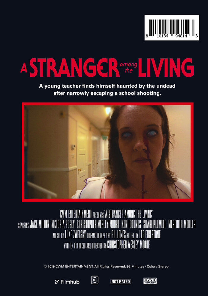 a stranger among the living - Back Panel - DVD