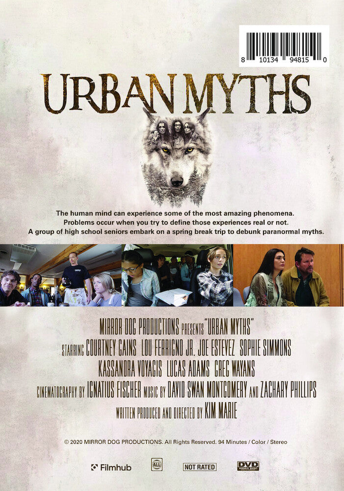 urban myths - Back Panel - DVD