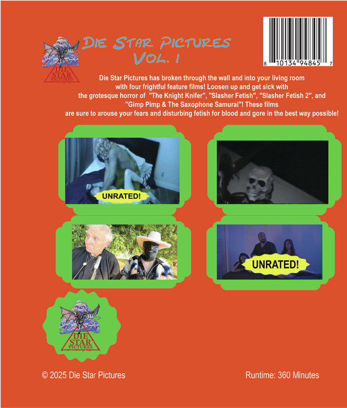 Die Star Pictures Vol. 1 - Back Panel - 