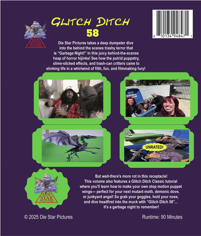 Glitch Ditch 58 - Back Panel - 