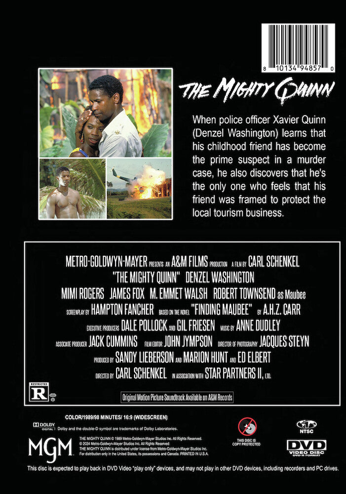The Mighty Quinn - Back Panel - 